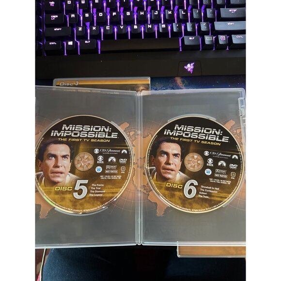 Mission Impossible DVD The Original TV Series Complete First Season Used Box Set - Picture 13 of 14